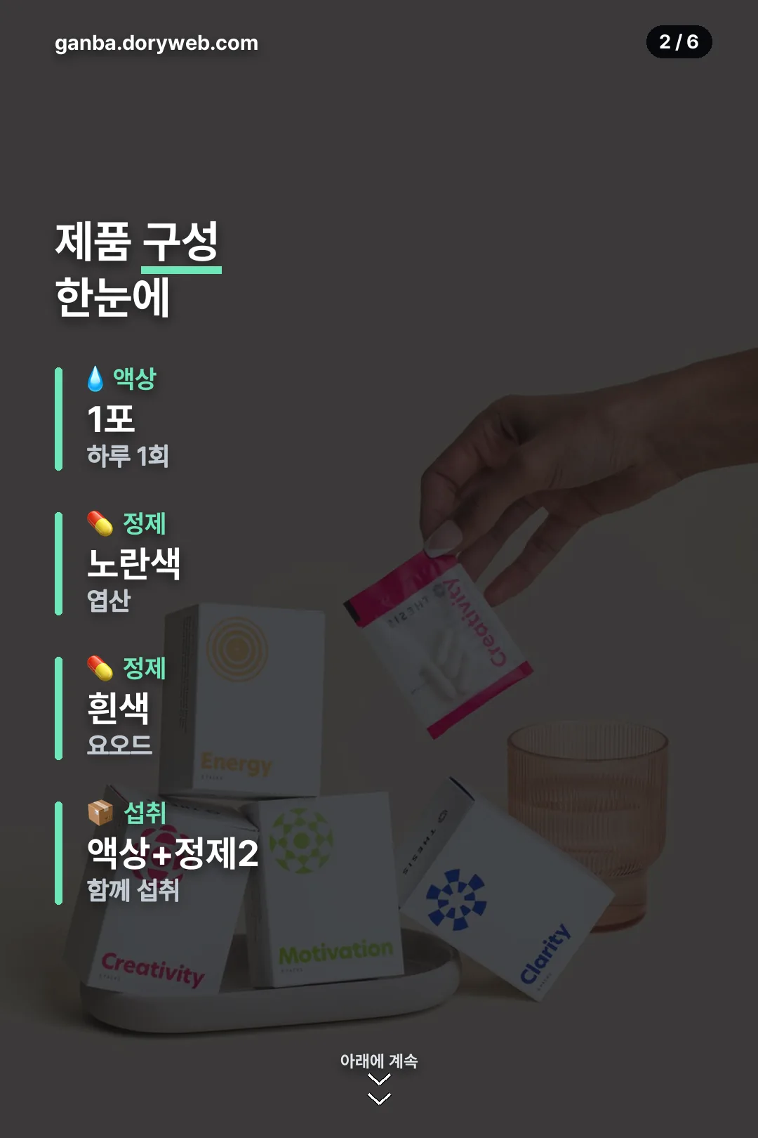 제품 구성 한눈에